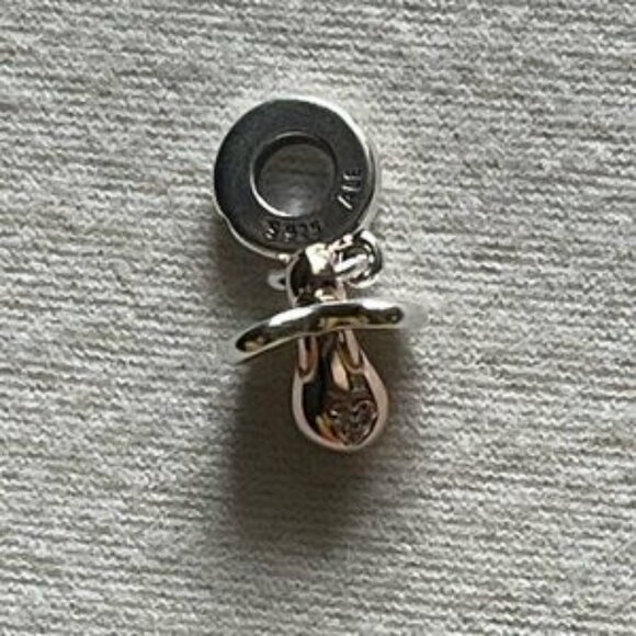 Authentic Pandora Baby Pacifier Dangle Charm - Picture 5 of 5